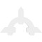 Ekena Millwork Ericson Architectural Grade PVC Gable Bracket, 48"W x 30"H x 2"D x 6"F, 15/12 Pitch GBP048X30X0206ERI00 - alternate 5